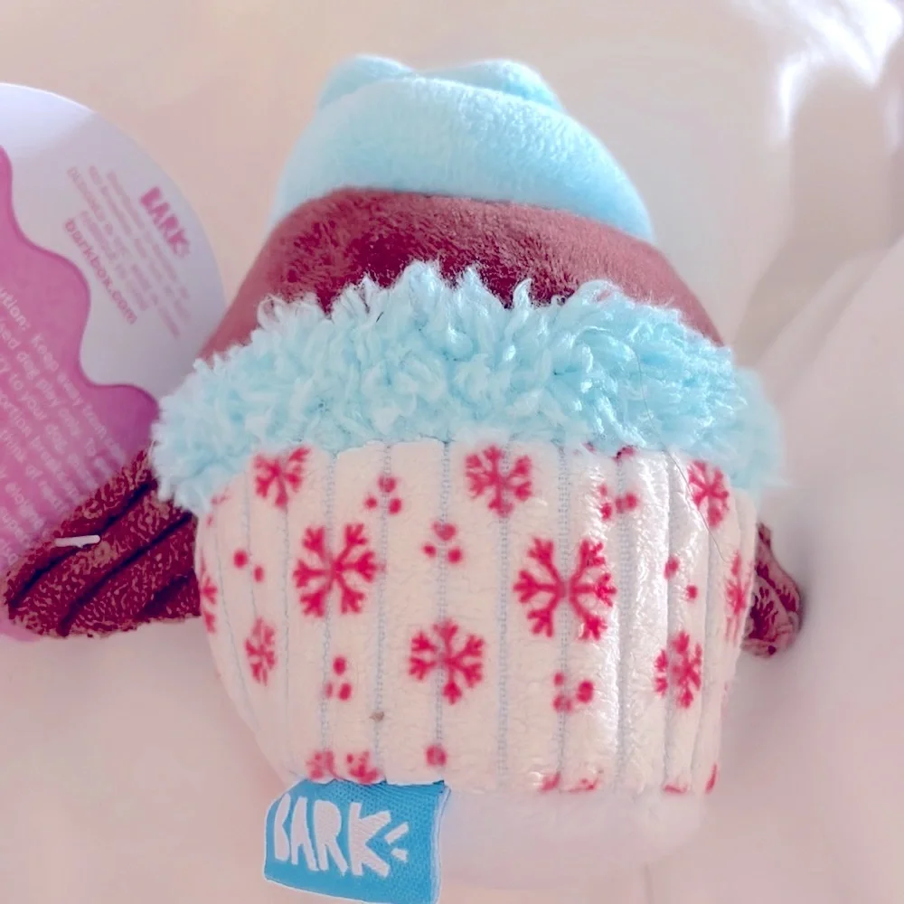 Bark ‘Pengy Cakes’ Plush Dog Toy